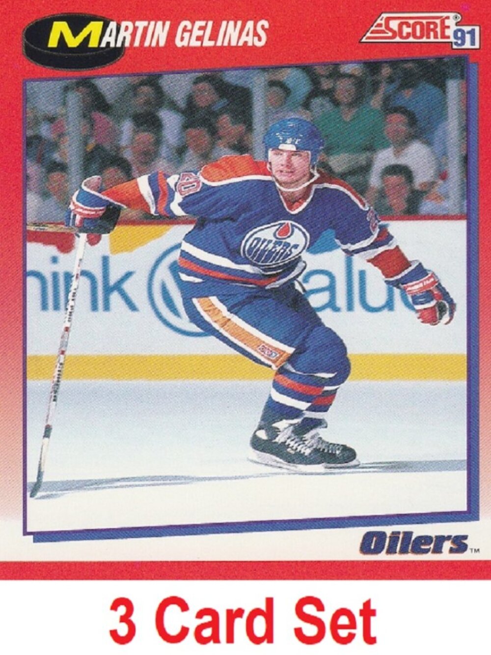 Martin Gelinas Hockey Card Collection